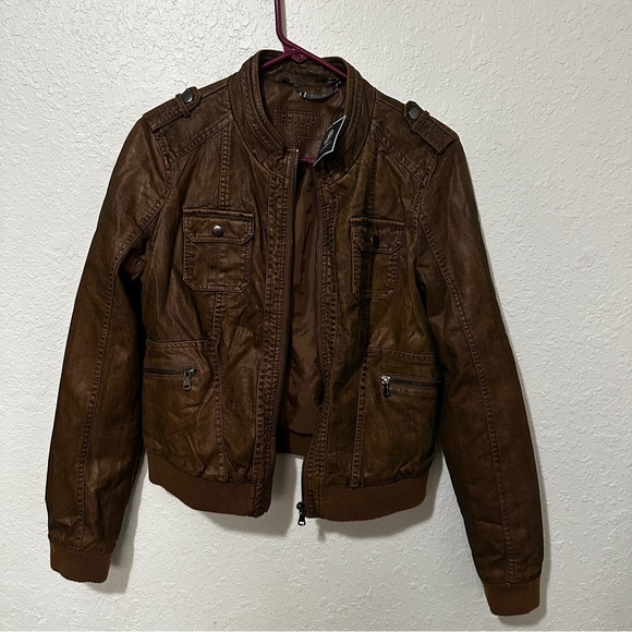 New Beulah leather jacket with tags - Picture 2 of 4